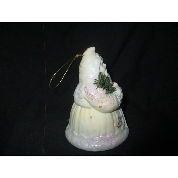 Kris Kringle Bell Ornament,‎ Christmas, Holiday Decor, Dove, santa - Picture 4 of 5